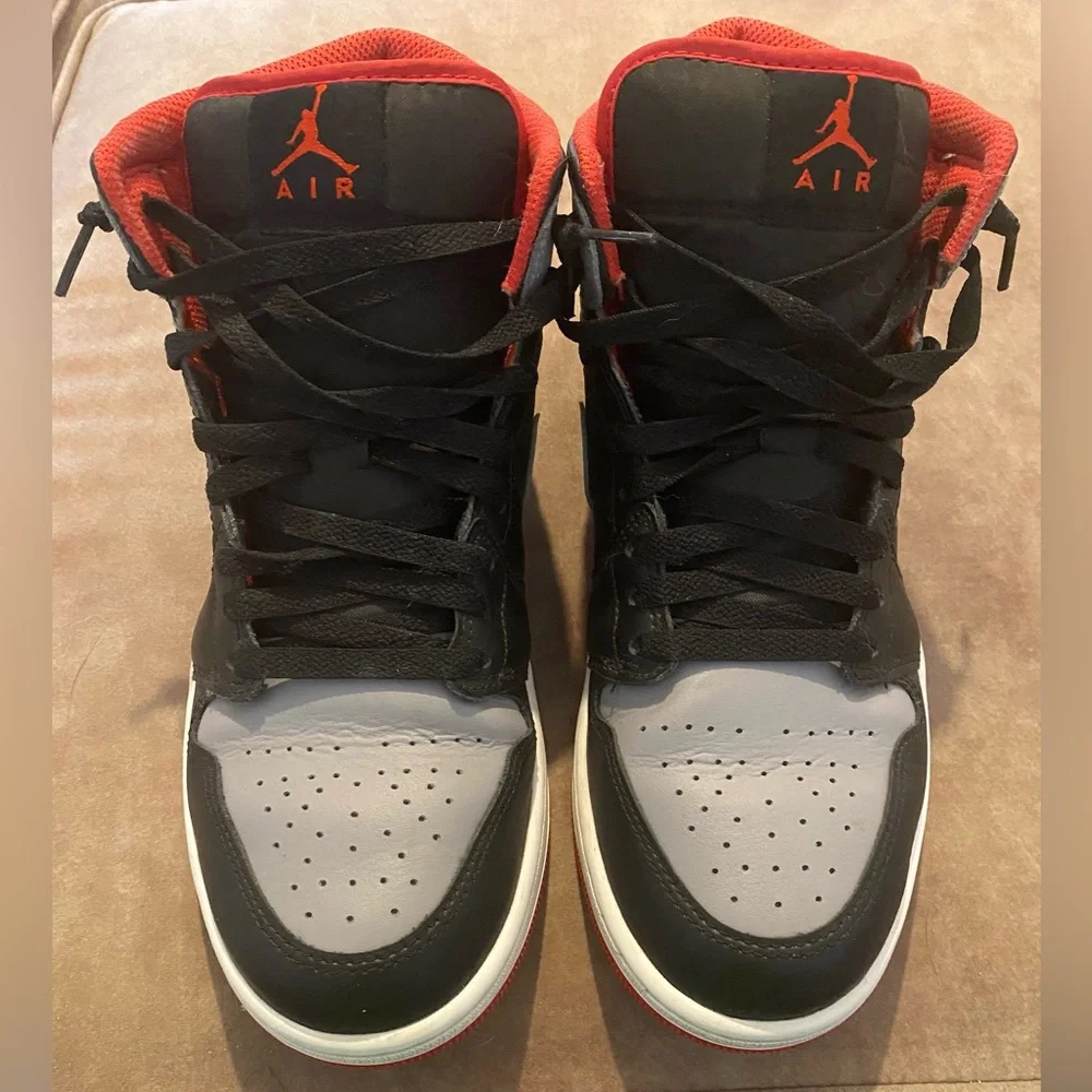 Jordan 1 Mid Bred Shadow Sz 9 (mens) - Picture 5 of 5